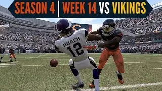Madden 17 Bears Franchise Gameplay | S4 W14 | Huge Game!