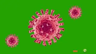 Corona Virus Covid19 green screen [FREE USE] 3d