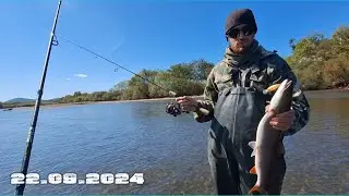 Открытие осеннего сезона!!!Ловля тайменя и ленка