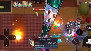 Guardian Tales - Basic Ranged vs Fairy Lv105 (Guild Raid)