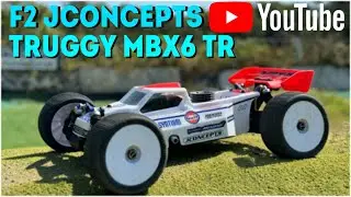 ✅ PRÉSENTATION F2 JCONCEPTS BODY sur LE TRUGGY MBX6 TR - ADAPTATEUR T WORK'S  T0319 GRAPHITE