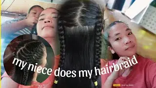 my niece does my hairbraid style