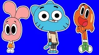 Amazing World Of Gumball Family Names Color Swap Transforms Surprise Egg Fidget Spinners