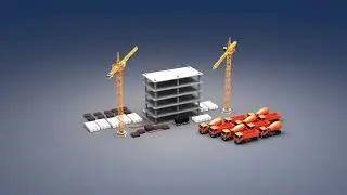 Building Construction Animation