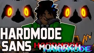 HARDMODE SANS IS OUT / HARDMODE SANS SHOWCASE || Roblox (Soulshatters - Undertale Test Place Reborn)