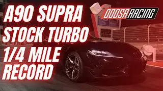 2020 Supra 10.5 1/4 mile | stock turbo