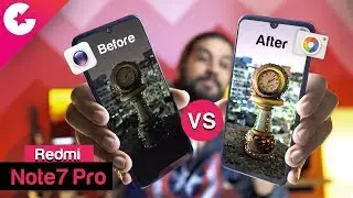 Redmi Note 7 Pro Gcam Vs Stock Camera - How to Install Google Camera (Hindi)