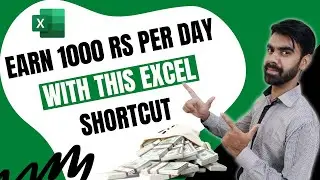Earn Daily 1000 Rupees With This Excel Trick - Data Entry Course - Step By Step Tutorial In Urdu