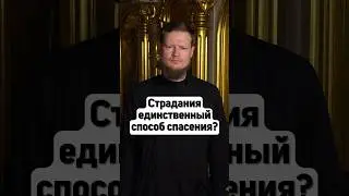 СТРАДАНИЕ ЭТО ЕДИНСТВЕННЫЙ СПОСОБ СПАСЕНИЯ ДУШИ?