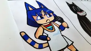 Draw Ankha Friday Night Funkin Mod
