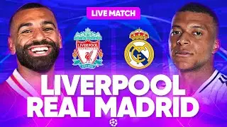 🔴LIVERPOOL - REAL MADRID LIVE / 🔥LE CHOC A ANFIELD SANS VINICIUS ! / LIGUE DES CHAMPIONS / UCL / LDC