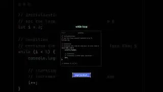 loop in javascript || 
