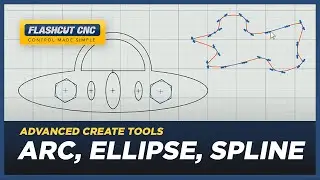 Advanced Create Tools - FlashCut CAD/CAM/CNC Software