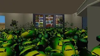 Playing RVGL with 500 CARS until the GAME CRASHES.