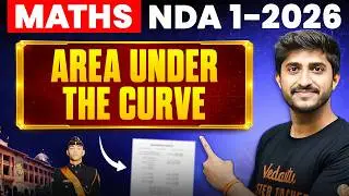 NDA Maths: Area Under Curve | NDA 1.0, 2026 | Maths For NDA 1 2026 | Govind sir