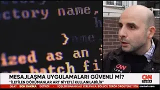CNN Türk | Doç. Ali Murat Kırık | Anlık mesajlaşma uygulamalarına dikkat! Bilgileriniz çalınabilir!