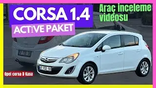 Opel Corsa D 1.4i Twinport Active Araç İnceleme Videosu