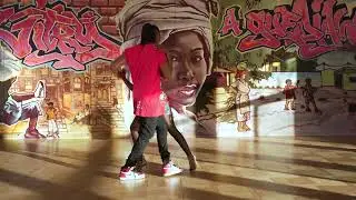 Let's Play Kizomba school FAST LANE | Level 1: Diagonal Step