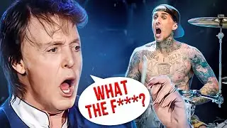 What If Travis Barker Played Drums For The Beatles?
