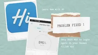 VIDEO#6_Can't Login to Huawei HiLink Problem Fixed | Aiza Grace