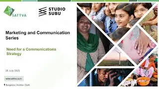Need for a Communications Strategy
