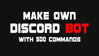 How to make a Discord Bot Without Downloading Anything + Host it Online FOREVER