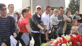 Русская Пробежка 9 мая. Новосибирск 2013