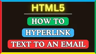 How to Hyperlink Text To An Email Address in HTML – Make It a Clickable Email Link