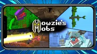 🤯Mowzies mobs addon for Minecraft PE | Minecraft Bedrock Edition 1.17-1.19+ | Java mods for mcpe