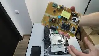 Полная разборка монитора AOC C27G2 (C27G2AE/BK) Complete disassembly of the AOC C27G2 monitor