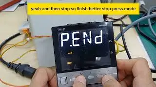 Autonics TNL series pattern and step setting use button