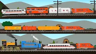 Labo Lado Brick Train #32 Train Simulation Random Train @ANGAMESTV