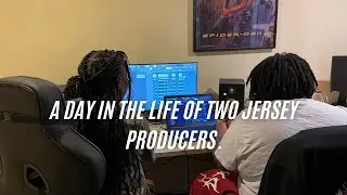 A DAY IN THE LIFE OF TWO JERSEY PRODUCERS | VLOG | CAN I HOOP? | COOKUP (episode 33)