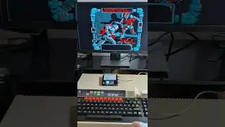 BBC Master 128 loading Codename Droid