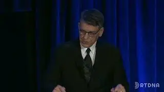 Jim Prather accepts RTDNA Foundation Citation of Courage on behalf of Jeff German