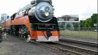 SP 4449 and UP 844 Whistles Part 1!