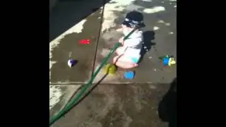 Erik and the hose