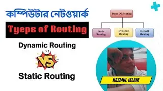 Types of Routing | Difference Between Dynamic And Static Routing in Bangla | Bangla Tutorial CCNA.