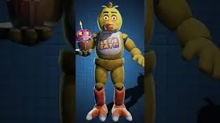 Анимация Дизайн фильм Чика из FNAF AR (Animation Movie Design Chica from FNAF AR)