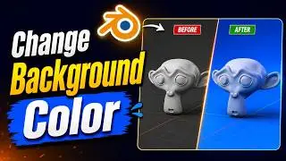 How to Change Blender Background Color | Simple Tutorial (2026)