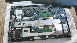 Dell Latitude 7290: how to remove the fan and heatsink (in FOUR easy steps.)