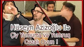 HÜSEYN AZİZOGLU İLƏ ÖZ VİNE'LARINA BAXIB GÜLMƏMƏYƏ CALIŞDIQ! (ÇİY YUMURTA/YUMRUĞ) CƏZALI!