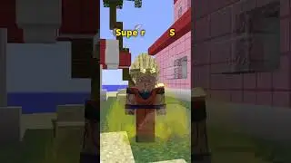 How to go Super Saiyan in Minecraft - Dragon Ball Super