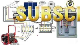 How to Connect 3 Phase 3 power sources (utility, Generator,and solar) with Changeover Switch