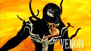 sculpting Venom clay tutorial