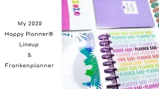 MY 2020 HAPPY PLANNER® LINEUP & FRANKENPLANNER