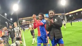 GO PRO CAM - Crystal Palace vs Newcastle - Pitchside photographer