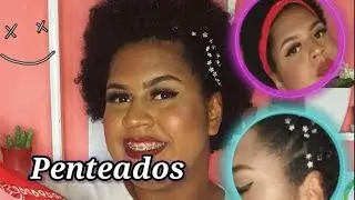 Penteados para cabelo crespo e cacheado ♥️👩‍🦱