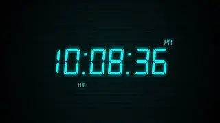 How to make a clock using notepad