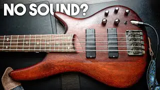No Sound on Your Active Bass Guitar? 9V Battery Replacement (Ibanez SR505)
